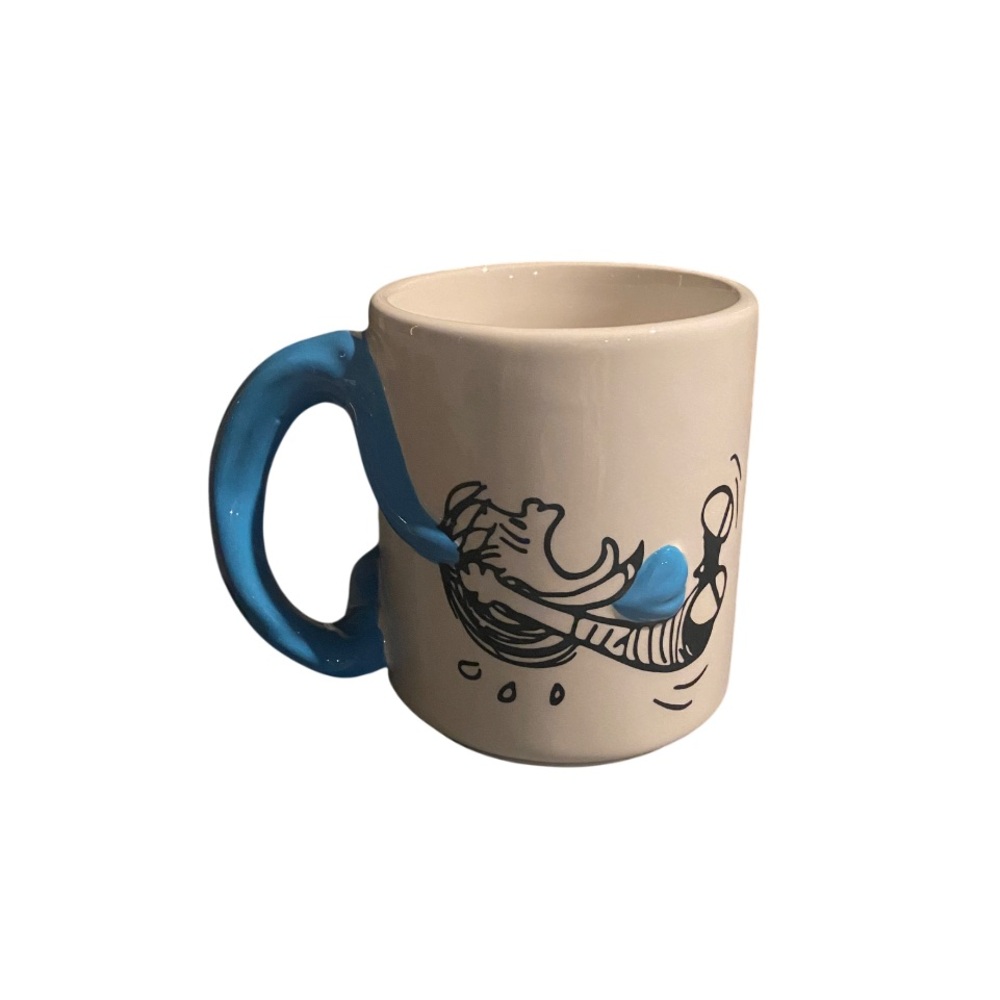 Peanuts Linus Snoopy Blue Blanket 3D Handle Mug